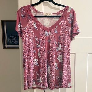 Pink Rose Blouse